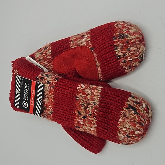 Isotoner Casual Knit Mittens - Picture 1 of 4